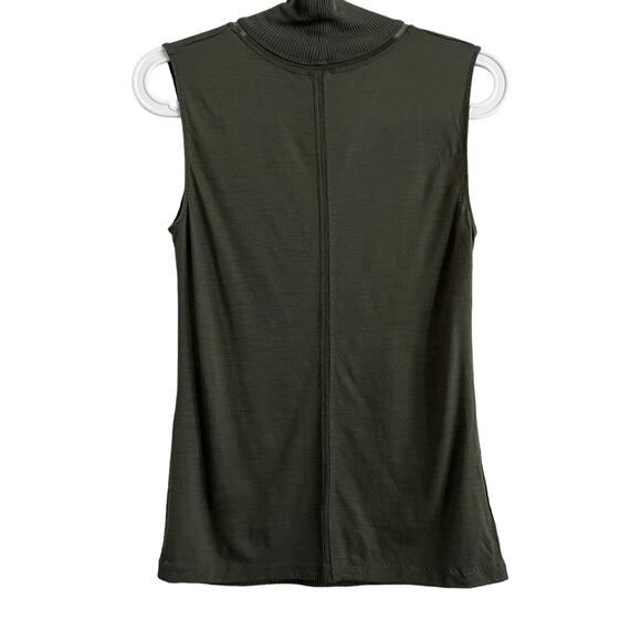 rag & bone Sleeveless Mock Neck Ribbed Top Size Small - Picture 5 of 13